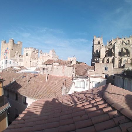 Studio Terrasse Vue Cathedrale Narbonne Exterior photo
